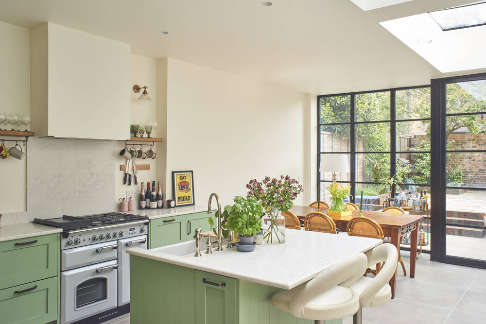 A kitchen extension