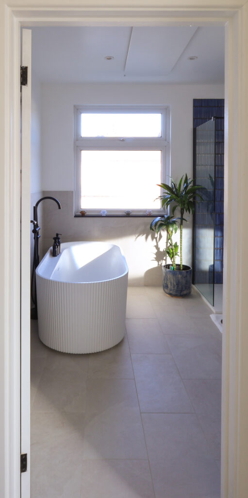 Bathroom renovation after in Tottenham, London - Completed by The Page