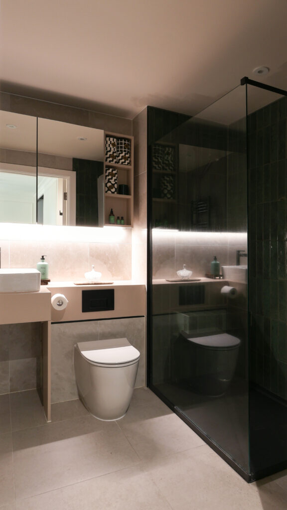 Bathroom renovation in Manor House, N4 - completed by The Page