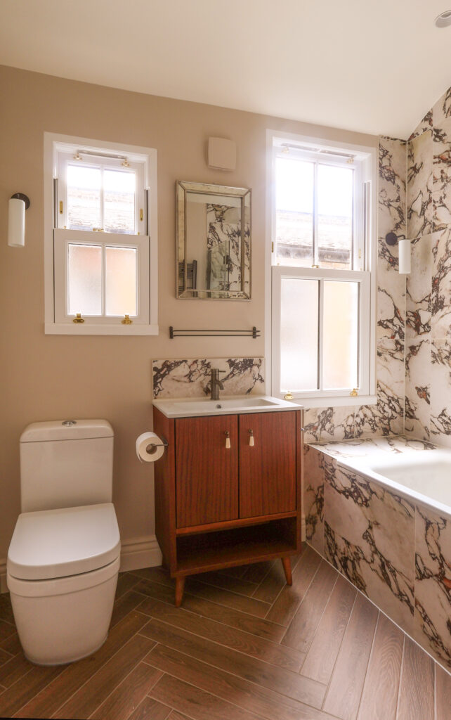 Bathroom renovation in Clapham, SW12 - completed by Pager, Jay