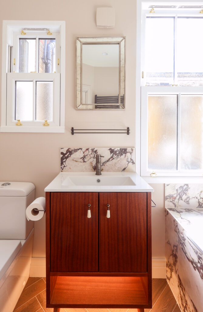 Bathroom renovation in Clapham, SW12 - completed by Pager, Jay